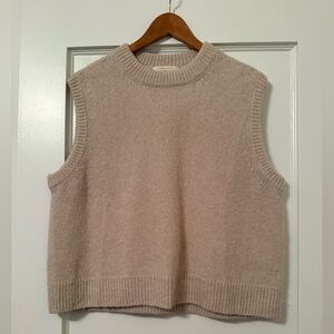 Sezane Vanilla Samuel Sweater Vest